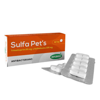 Imagen de Sulfa Pets Tabletas - 30 Comprimidos