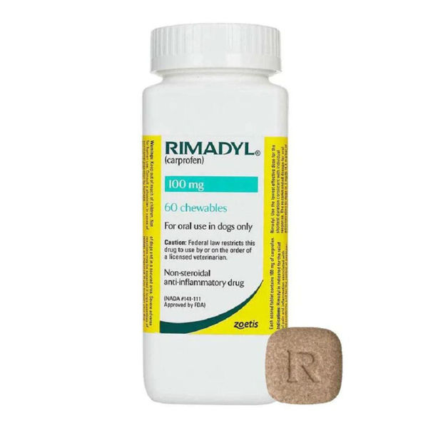 Imagen de Rimadyl 100mg Antinflamatorio No Esteroide - 1 Comprimido