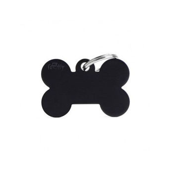 Imagen de Chapita hueso negra chica Ferplast