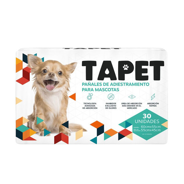Imagen de Pañales TAPET 60x55 cm - 30 Unidades
