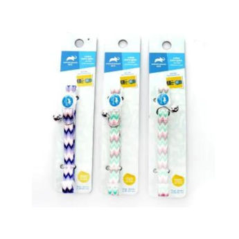 Imagen de COLLAR PARA GATO ABRE FACIL ANIMAL PLANET DISEÑO COLORES