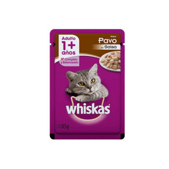 Imagen de Snack Salsa WHISKAS Sabor Pavo 85 grs.