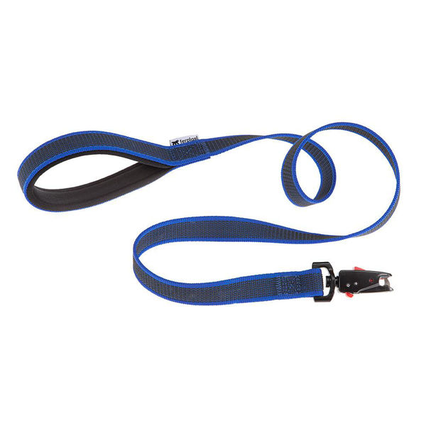Imagen de Correa Para Perro FERPLAST Daytona Gummy Matic G15/120 Color Azul