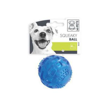 Imagen de Juguete Para Perro M-PETS Pelota Squeaky Azul 6.3 cm