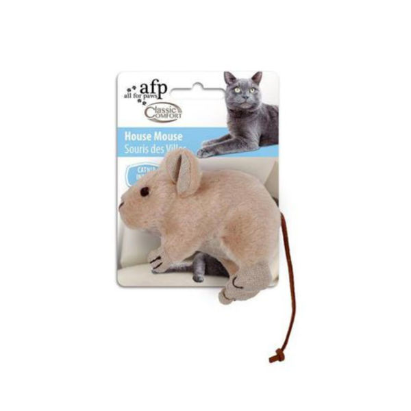 Imagen de Juguete Para Gato AFP Ratón Peluche Comfort House Mouse