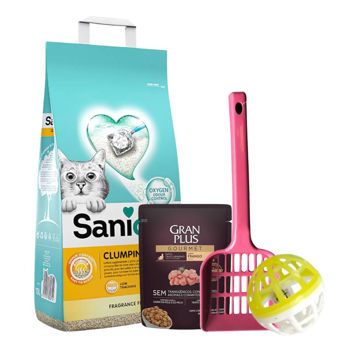 Imagen de Arena Sanitaria SaniCat Aglomerante 24 kg + Regalo