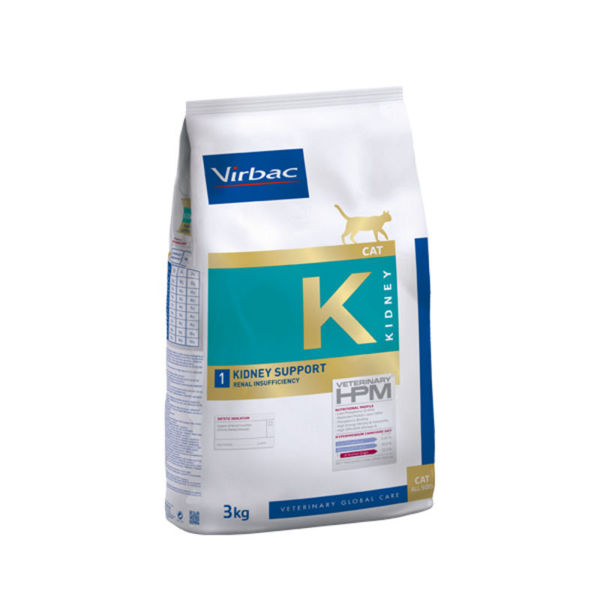 Imagen de Alimento VIRBAC HPM Gato Diet Kidney Renal Support 3 kg