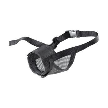 Imagen de Bozal Para Perro FERPLAST Muzzle Net Color Negro - Talle XXL