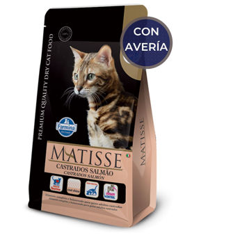 Imagen de Matisse Gato Castrado Salmón 7,5 kg / con avería