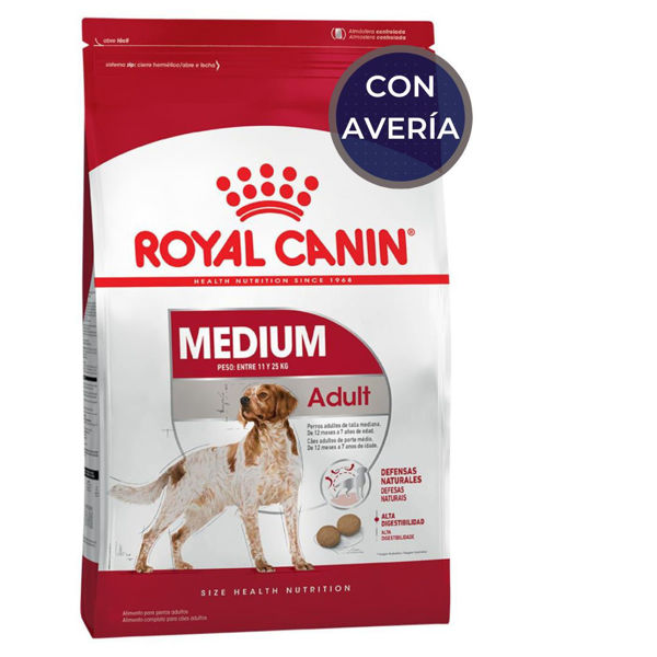 Imagen de Royal Canin Medium Adulto 15 kg / con avería