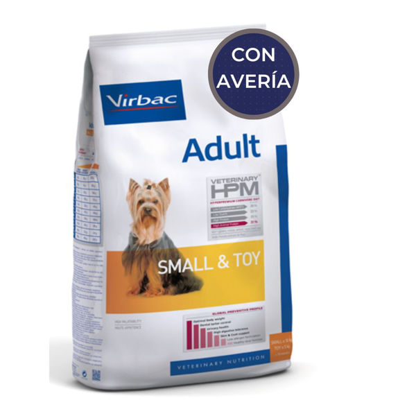 Imagen de HPM Virbac Adulto Raza Pequeña 7 kg / con avería