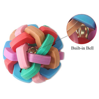 Imagen de Juguete Para Gato LILI MASCOTA Pelota 3D Grande Con Cascabel BA-896