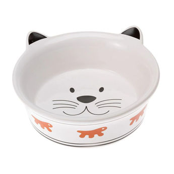 Imagen de Plato Gato Cerámica FERPLAST Venere Grande