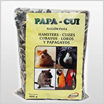 Imagen de Ración para Hamsters, Loros, Cobayos, Cuises y Papagayos 500 grs