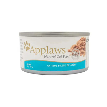 Imagen de Alimento Húmedo Lata APPLAWS Gato Cachorro Sabor Atún 70 grs