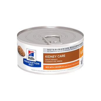 Imagen de Alimento Húmedo Lata Paté HILLS K/D Gato 156 grs