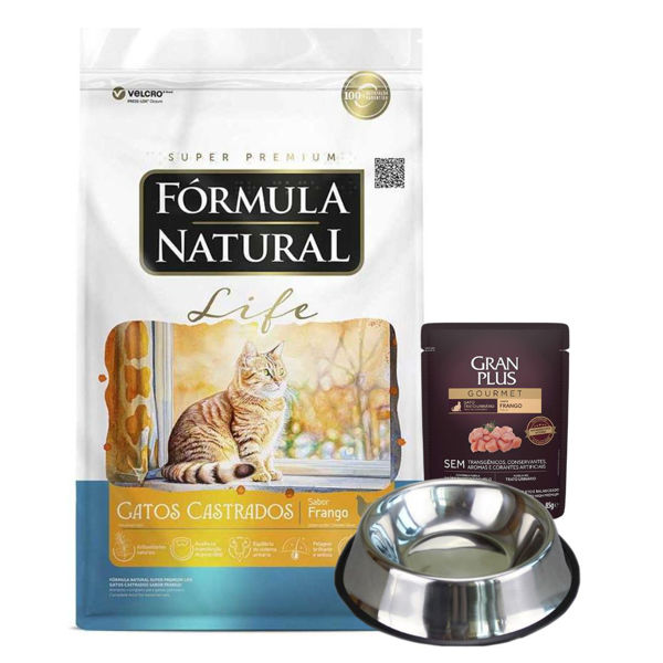 Imagen de Alimento FORMULA NATURAL Life Gato Castrado 7 kg + Regalo