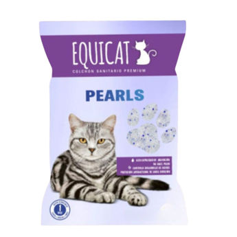 Imagen de Arena Sanitaria EQUICAT Pearls Gel Silica 4 L