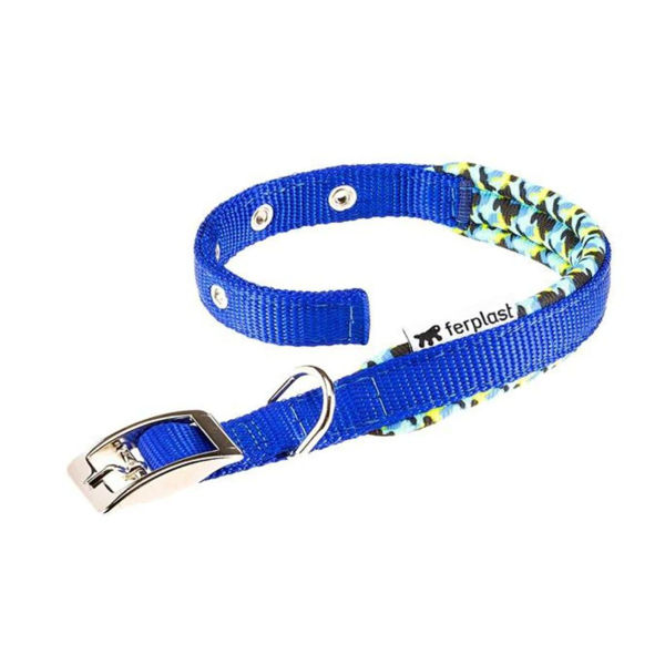 Imagen de Collar Para Perro FERPLAST Daytona Fantasy C15/35 Color Azul