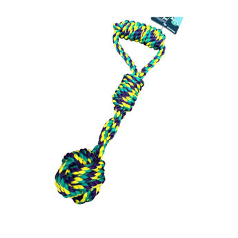 Imagen de Juguete Para Perro LILI MASCOTA Cuerda Con Agarre, Nudo y Pelota Grande CG-46