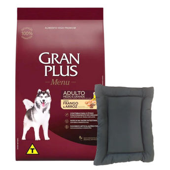 Imagen de Alimento GRANPLUS Perro Adulto Sabor Pollo y Arroz Raza Mediana y Grande 20 kg + Regalo