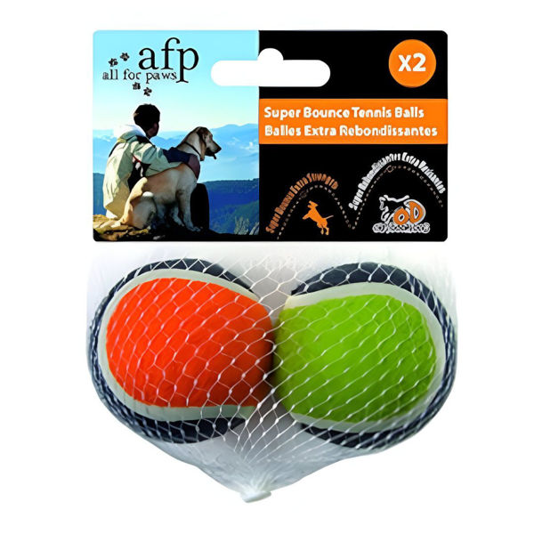 Imagen de Juguete Para Perro AFP Pelotas De Tennis - 2 Unidades