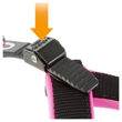 Imagen de Arnés Para Perro FERPLAST Aguila Fluo 9 Color Rosa - Talle 9