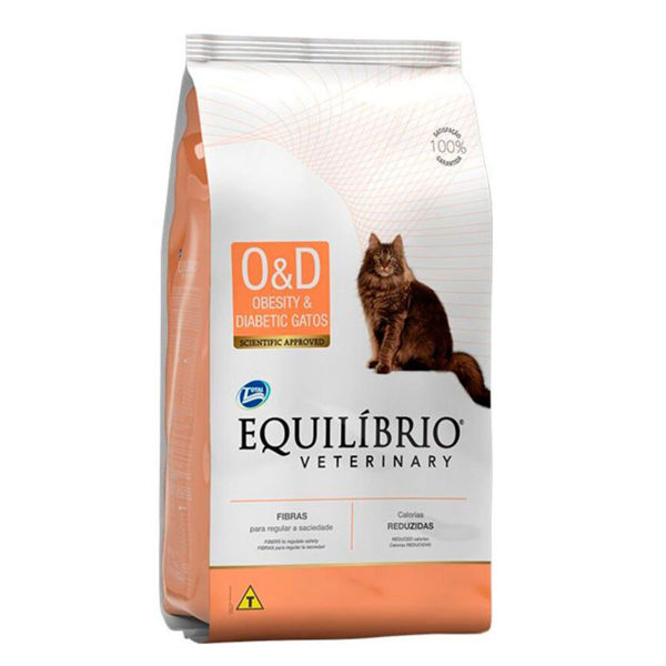 Imagen de Alimento EQUILIBRIO Gato Obesity y Diabetic 2 kg / con avería