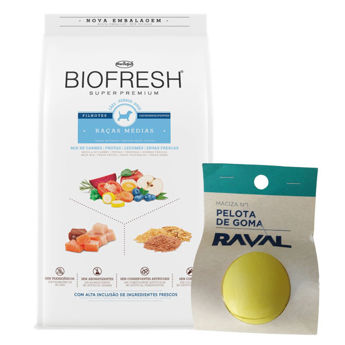 Imagen de Alimento BIOFRESH Perro Cachorro Raza Mediana 10 kg + Regalo
