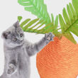 Imagen de Rascador Poste Para Gato Zanahoria Grande 30x30x43cm