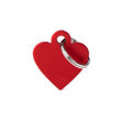 Imagen de Chapita Identificatoria MYFAMILY Corazón Pequeño Color Rojo