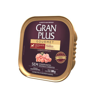 Imagen de Snack Paté GRAN PLUS Perro Cachorro Sabor Pollo 300grs