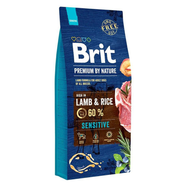 Imagen de Alimento BRIT Perro Adulto Sensible Sabor Cordero 15 kg + Regalo