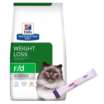Imagen de Alimento HILLS Gato R/D Dietético 1,8 kg + Regalo