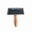 Imagen de Peine Cardina Pet Slicker Brush Premium De Madera - Talle L