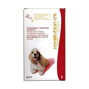 Imagen de Pipeta REVOLUTION Antiparasitario Interno y Externo - Perros de 10,1 a 20 kg