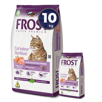 Imagen de Alimento FROST Gato Cat Indoor Castrado 7,5 kg + 2,5 kg