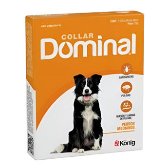Imagen de Collar Antipulgas DOMINAL Perro Mediano