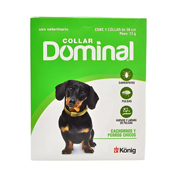 Imagen de Collar Antipulgas DOMINAL Perro Cachorro y Pequeños