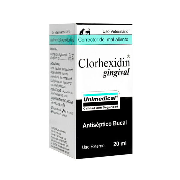 Imagen de Antiséptico Bucal CLORHEXIDIN GINGIVAL 20 ml