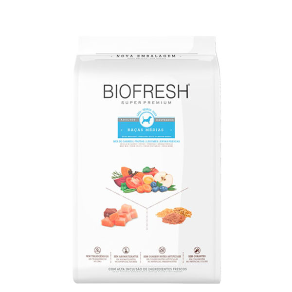 Imagen de Alimento BIOFRESH Perro Castrado Raza Mediana 3 kg