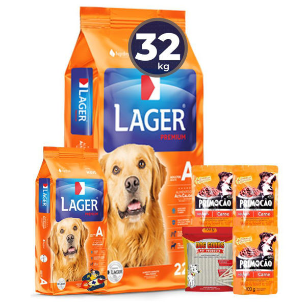 Imagen de Alimento LAGER Perro Adulto 22 + 10 kg + Regalo