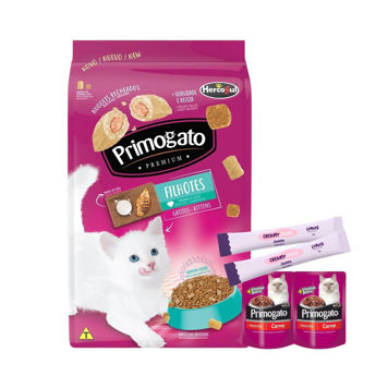 Imagen de Alimento PRIMOGATO Premium Gato Cachorro 10 kg + Regalo