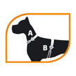 Imagen de Arnés Para Perro FERPLAST Adiestramiento Coach Color Azul - Talle S/M