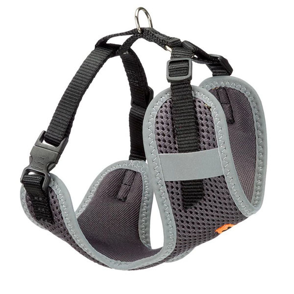 Imagen de Arnés Para Perro FERPLAST Nikita P Color Gris - Talle M