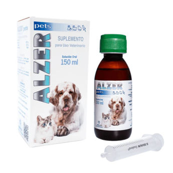 Imagen de Suplemento Alimentario ALZER PET Solución Oral Perros y Gatos Deterioro Cognitivo 150 ml