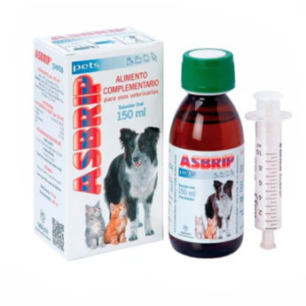 Imagen de Suplemento Alimentario ASBRIP PET Solución Oral Perros y Gatos Procesos Respiratorios 150 ml