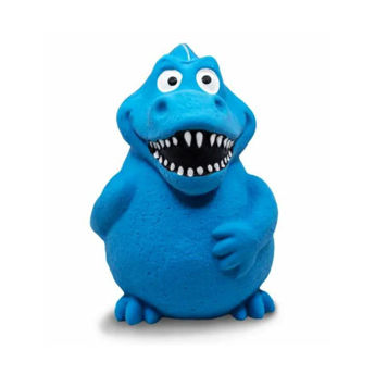 Imagen de DINOSAURIO DE GOMA AZUL FOFOS LATEX