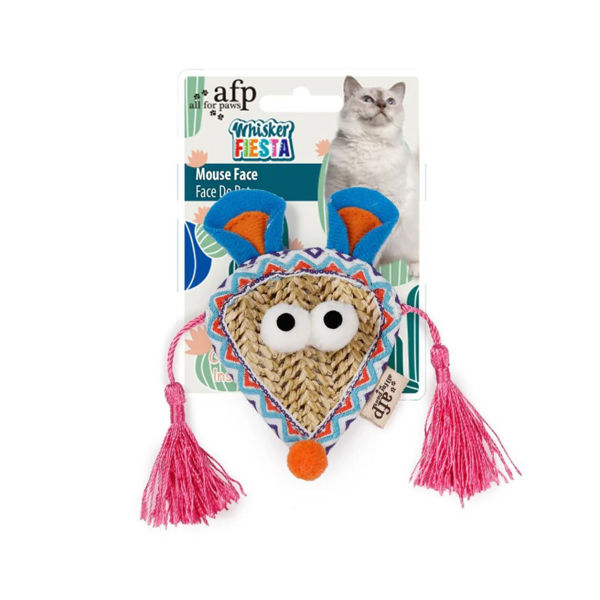 Imagen de Juguete Para Gato AFP Whisker Fiesta Mouse Face