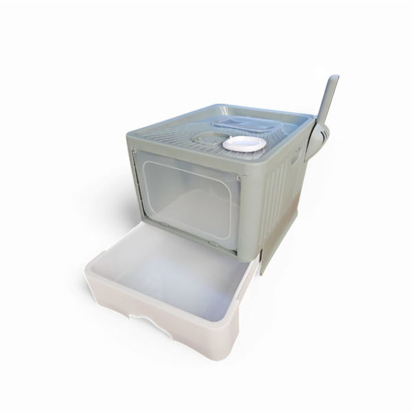 Imagen de Baño Cerrado Para Gato Con Bandeja CE-271